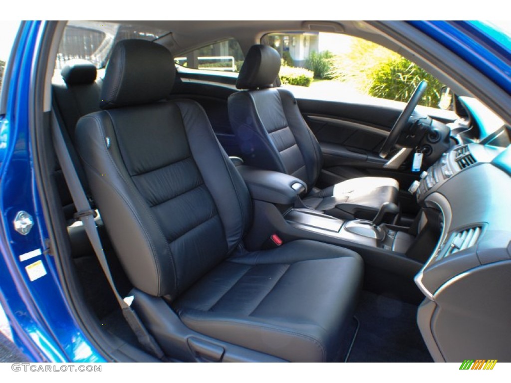 Black Interior 2011 Honda Accord EX-L V6 Coupe Photo #70077739