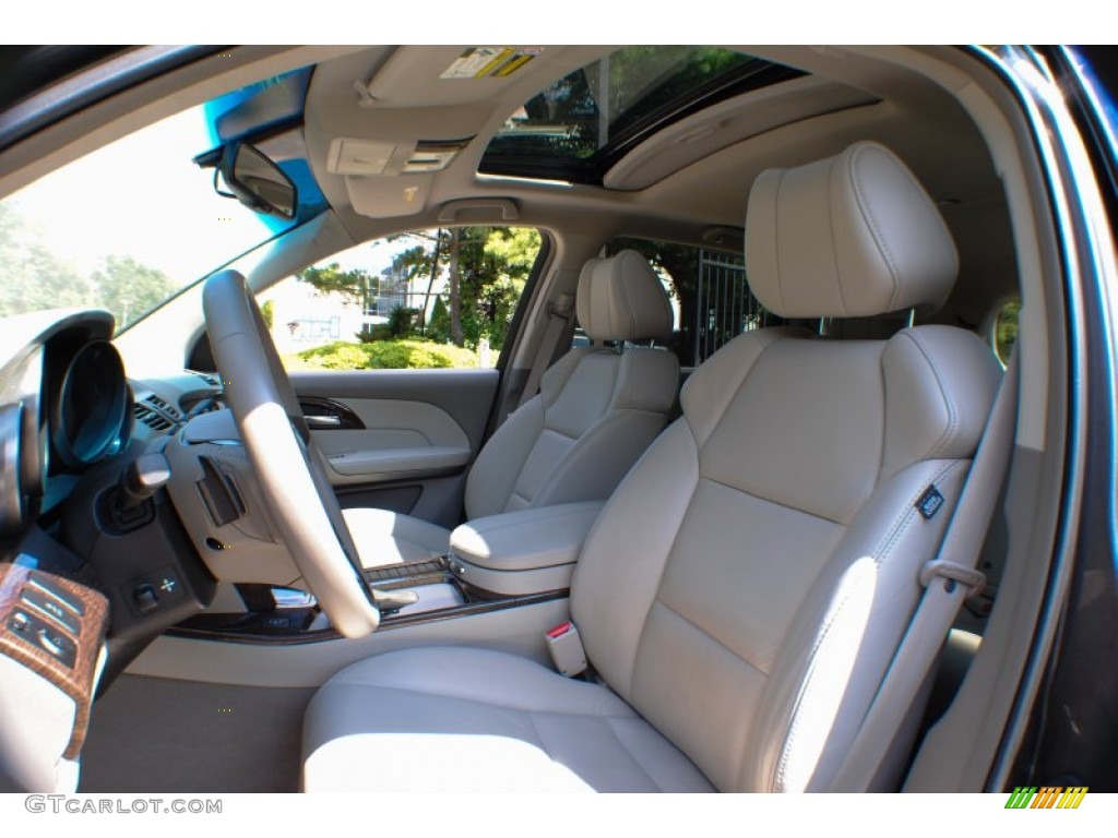 2010 MDX Technology - Grigio Metallic / Taupe Gray photo #12