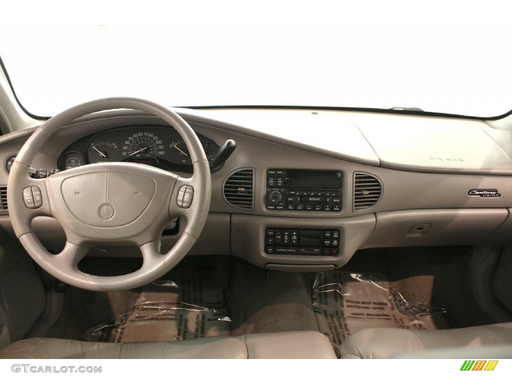 2001 Buick Century Limited Medium Gray Dashboard Photo #70078208