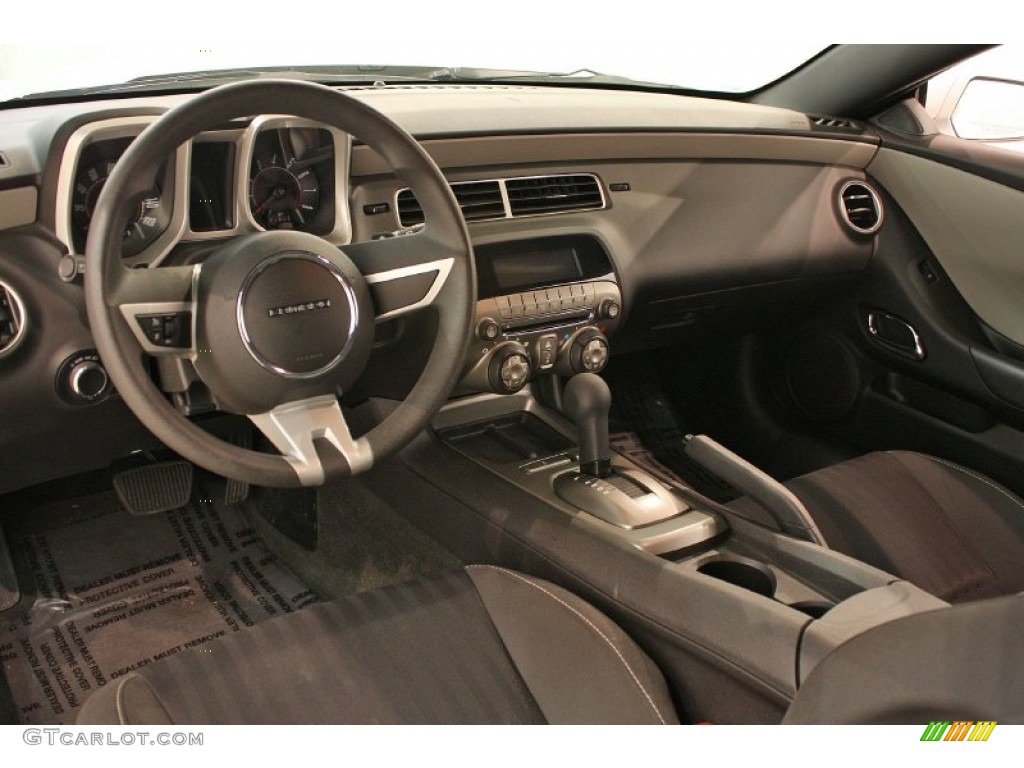 Black Interior 2011 Chevrolet Camaro LS Coupe Photo #70079078