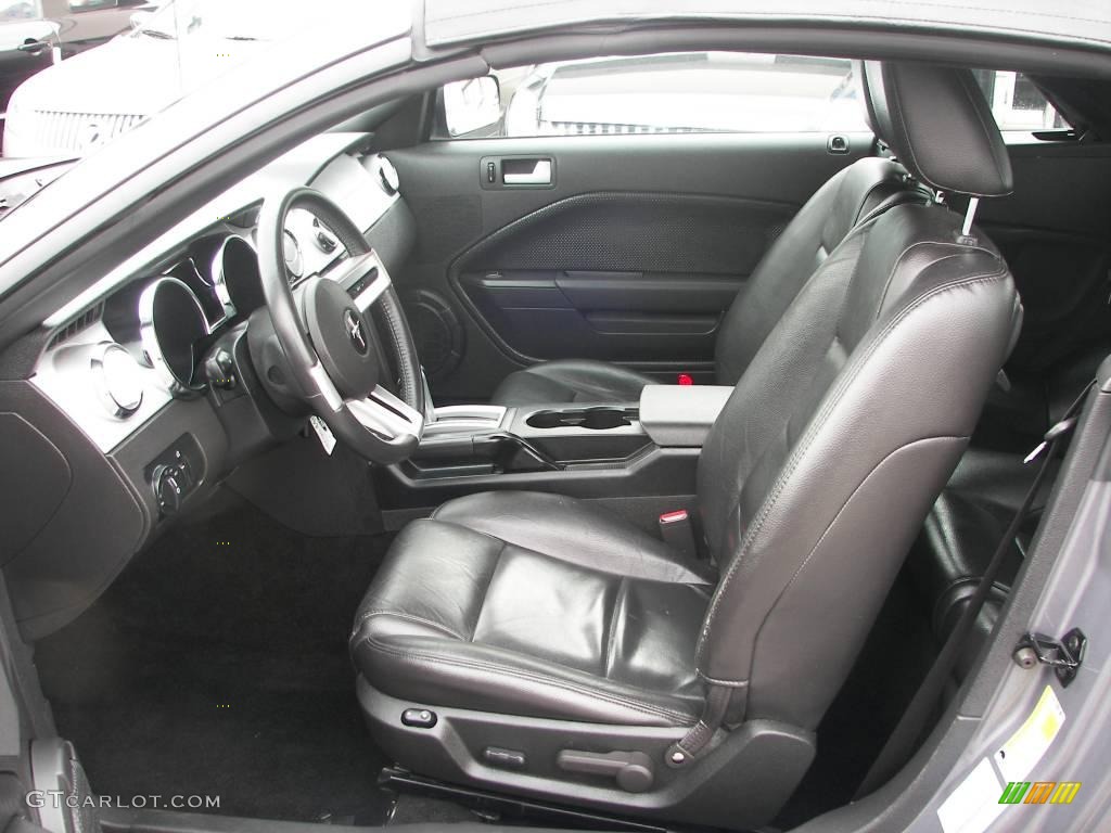2006 Mustang V6 Premium Convertible - Tungsten Grey Metallic / Dark Charcoal photo #5