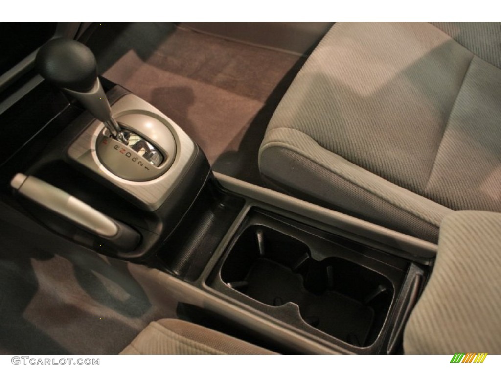 2010 Civic EX Sedan - Crystal Black Pearl / Gray photo #14