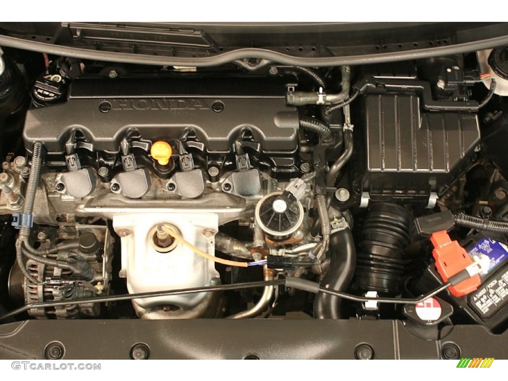 2010 Civic EX Sedan - Crystal Black Pearl / Gray photo #21