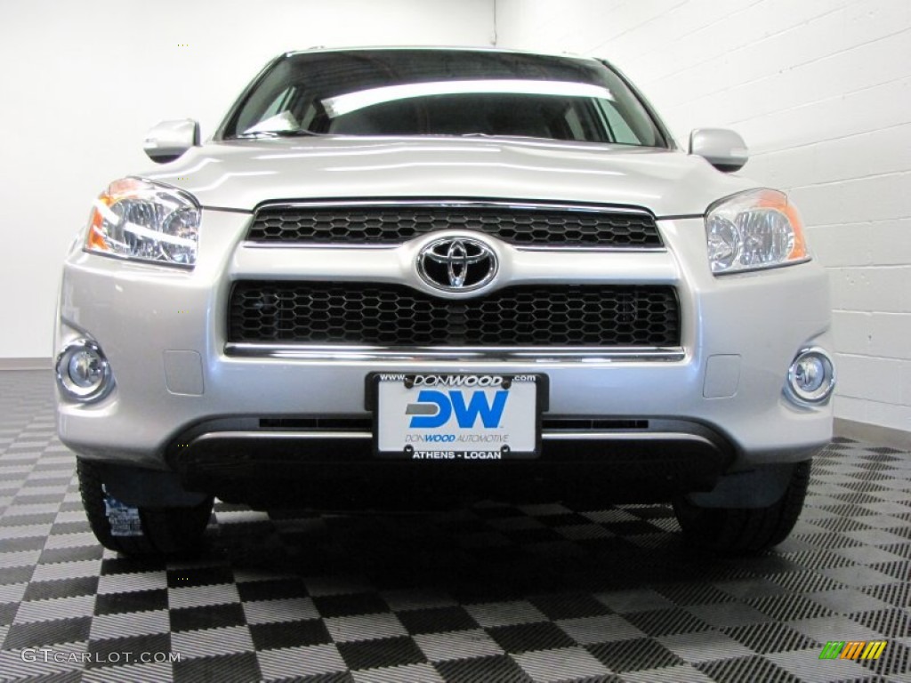 2009 RAV4 Limited 4WD - Classic Silver Metallic / Dark Charcoal photo #3