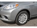 2012 Magnetic Gray Metallic Nissan Versa 1.6 SV Sedan  photo #2