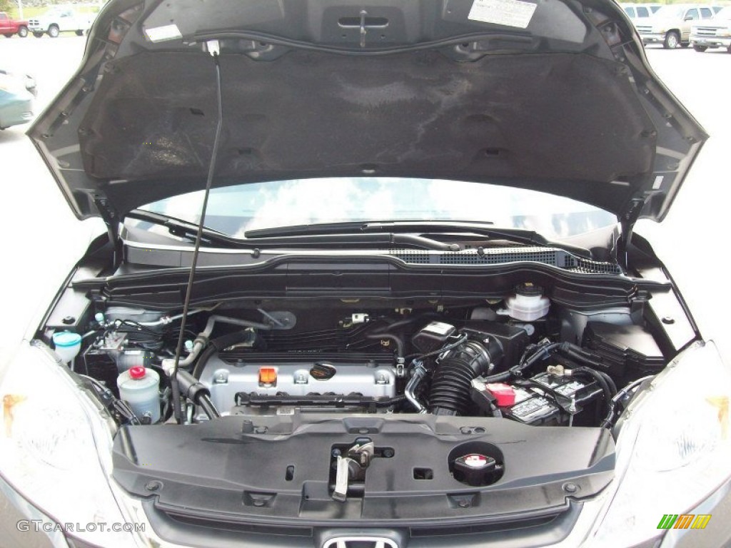 2011 CR-V LX 4WD - Polished Metal Metallic / Black photo #15