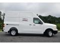 Blizzard White 2012 Nissan NV 2500 HD S High Roof Exterior