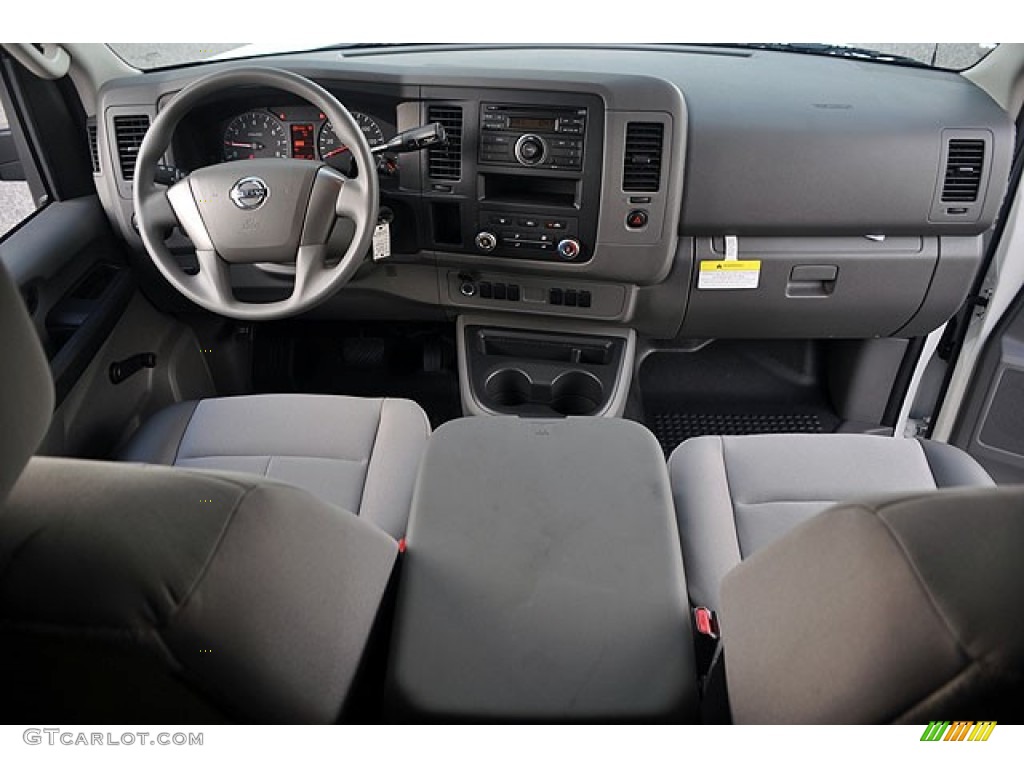 Charcoal Interior 2012 Nissan NV 2500 HD S High Roof Photo #70083698