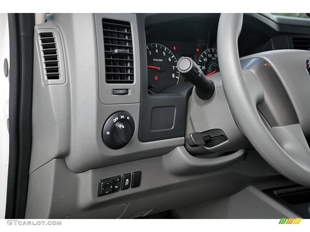 2012 Nissan NV 2500 HD S High Roof Controls Photo #70083785