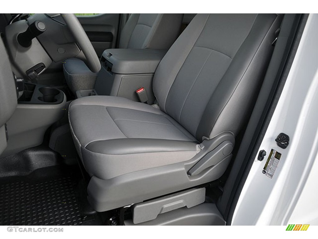 2012 Nissan NV 2500 HD S High Roof Front Seat Photo #70083798