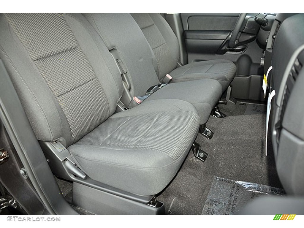 Charcoal Interior 2012 Nissan Titan SV Crew Cab 4x4 Photo #70084414
