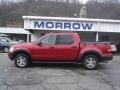 2007 Red Fire Ford Explorer Sport Trac XLT 4x4  photo #1