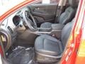 Black 2011 Kia Sportage SX AWD Interior Color