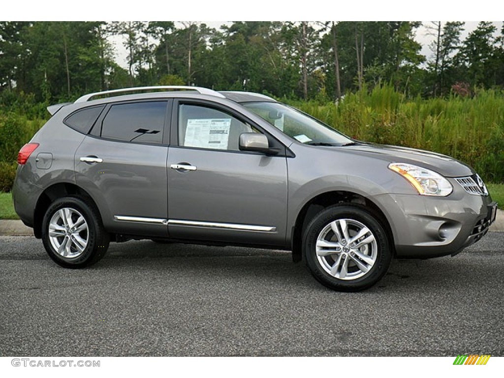 Platinum Graphite 2013 Nissan Rogue SV Exterior Photo #70084553