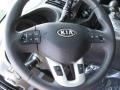 Black 2011 Kia Sportage SX AWD Steering Wheel