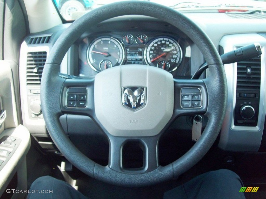 2012 Ram 1500 SLT Quad Cab 4x4 - Flame Red / Dark Slate Gray/Medium Graystone photo #22