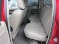 2007 Inferno Red Crystal Pearl Dodge Ram 1500 Laramie Quad Cab 4x4  photo #18