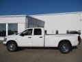 Bright White 2007 Dodge Ram 3500 SLT Quad Cab Dually Exterior