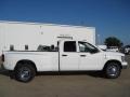 2007 Bright White Dodge Ram 3500 SLT Quad Cab Dually  photo #9