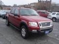 2007 Red Fire Ford Explorer Sport Trac XLT 4x4  photo #15