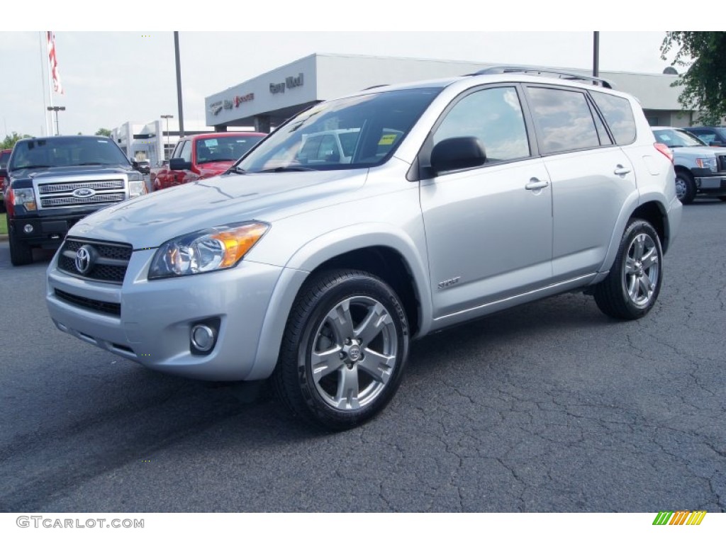 2009 RAV4 Sport - Classic Silver Metallic / Dark Charcoal photo #6