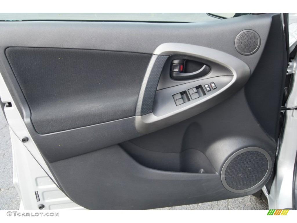 2009 Toyota RAV4 Sport Dark Charcoal Door Panel Photo #70085246