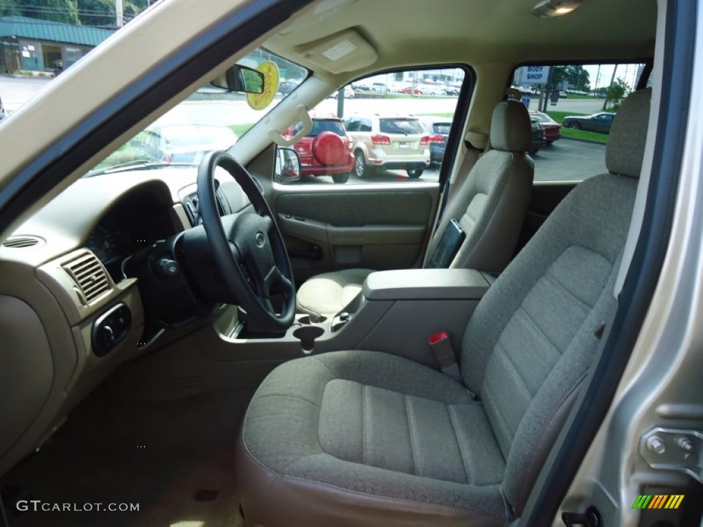 Medium Parchment Interior 2005 Ford Explorer XLS 4x4 Photo #70086600