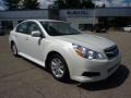 2010 Satin White Pearl Subaru Legacy 2.5i Premium Sedan  photo #1