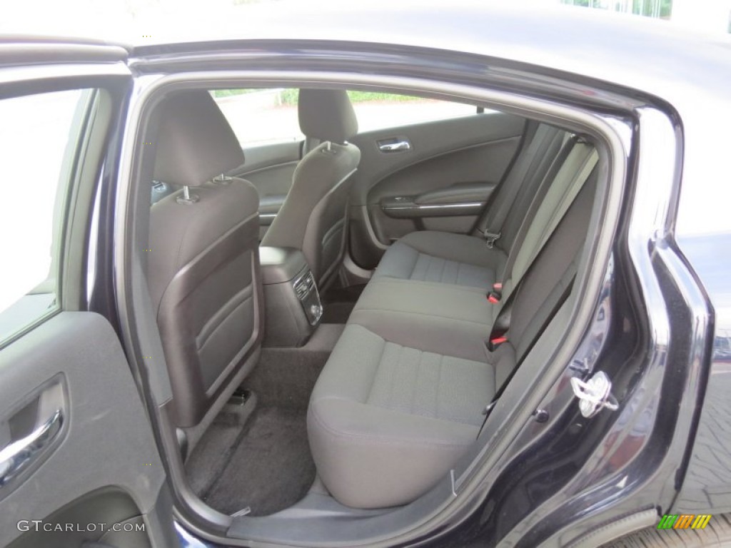 2012 Dodge Charger SE Rear Seat Photo #70088424