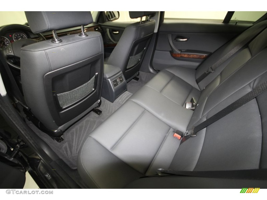 2009 3 Series 328i Sedan - Black Sapphire Metallic / Black photo #26