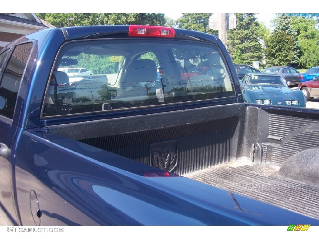 2004 Ram 1500 SLT Quad Cab 4x4 - Patriot Blue Pearl / Dark Slate Gray photo #11