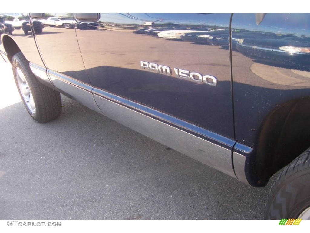 2004 Ram 1500 SLT Quad Cab 4x4 - Patriot Blue Pearl / Dark Slate Gray photo #23