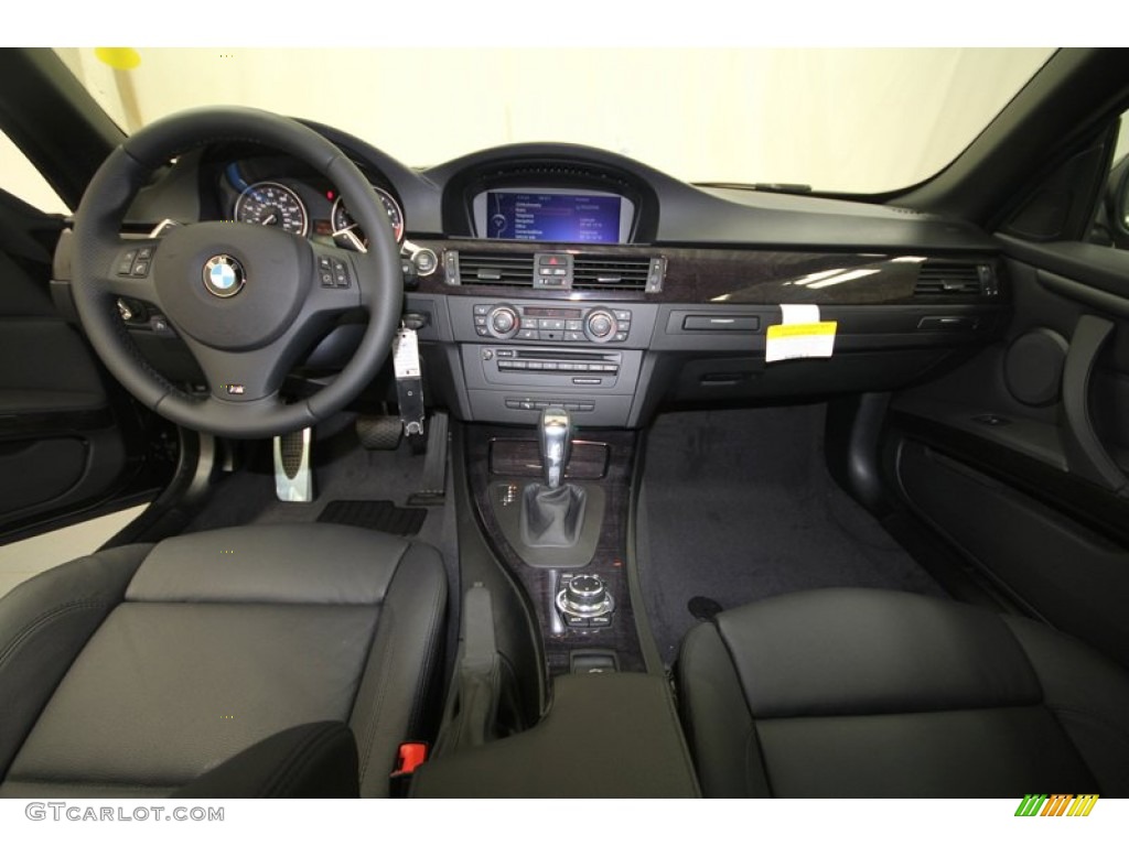 2013 BMW 3 Series 335i Convertible Black Dashboard Photo #70089779