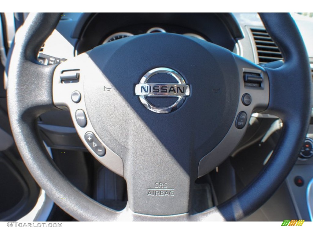 2012 Sentra 2.0 SR - Aspen White / Charcoal photo #13