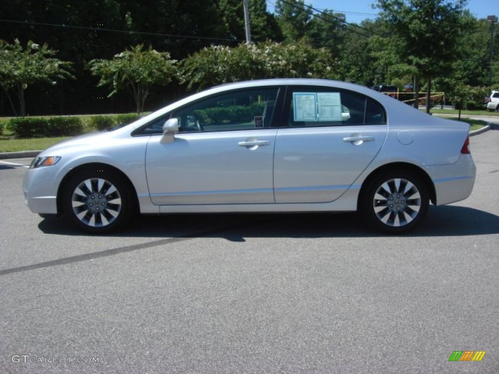 Alabaster Silver Metallic 2011 Honda Civic EX Sedan Exterior Photo #70089999