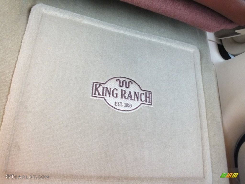 2012 F150 King Ranch SuperCrew - White Platinum Metallic Tri-Coat / King Ranch Chaparral Leather photo #24