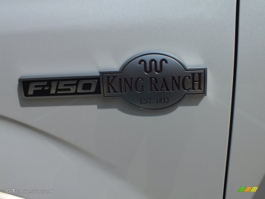 2012 F150 King Ranch SuperCrew - White Platinum Metallic Tri-Coat / King Ranch Chaparral Leather photo #26