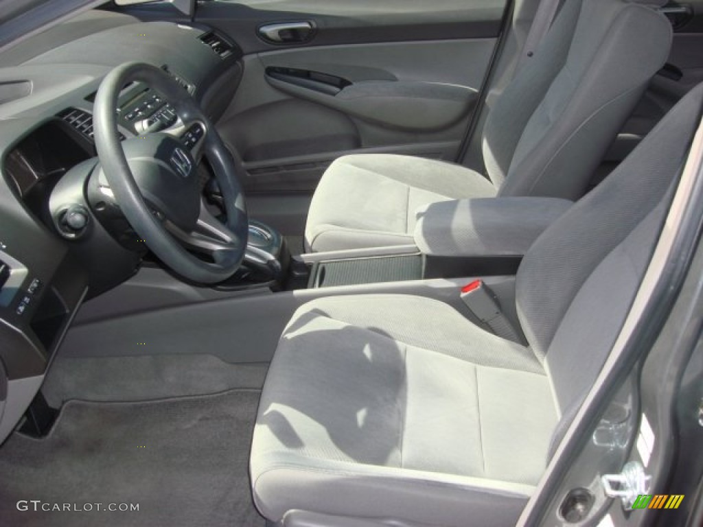 Gray Interior 2009 Honda Civic LX Sedan Photo #70090746