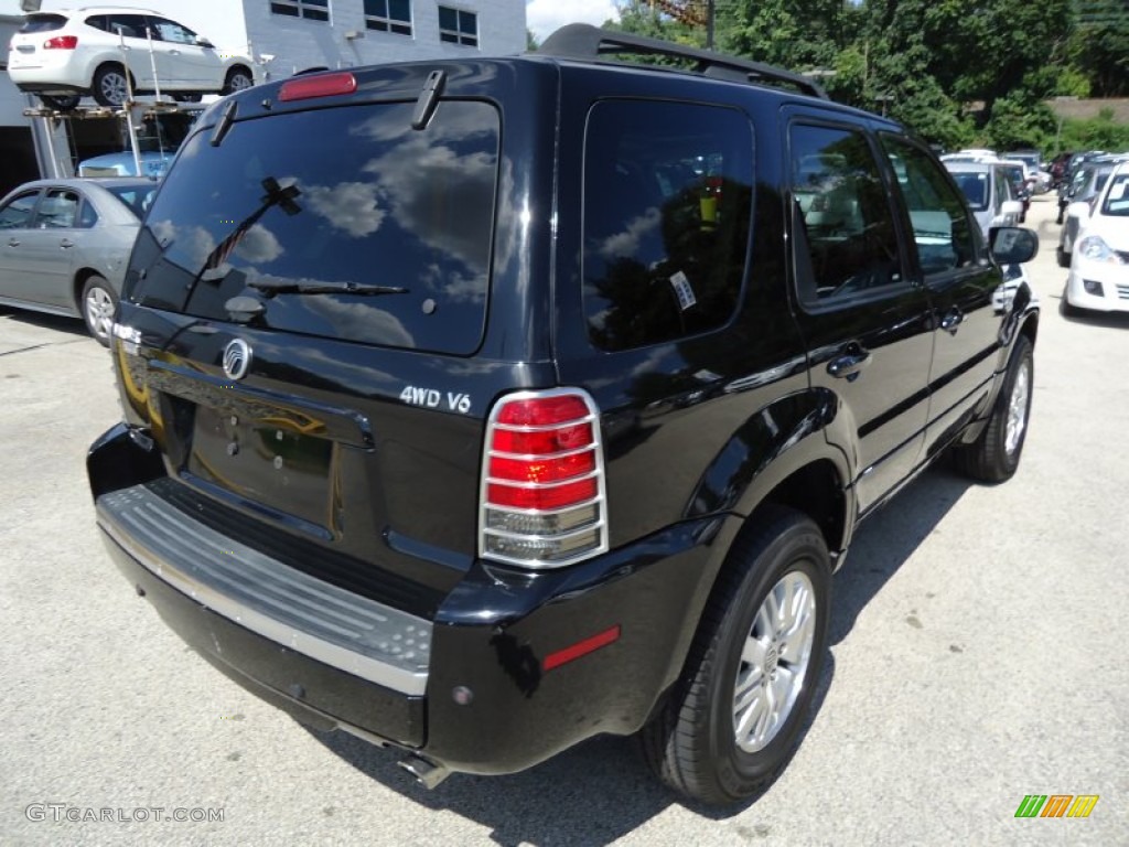 Black 2007 Mercury Mariner Premier 4WD Exterior Photo #70091091
