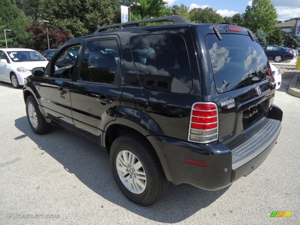 Black 2007 Mercury Mariner Premier 4WD Exterior Photo #70091106
