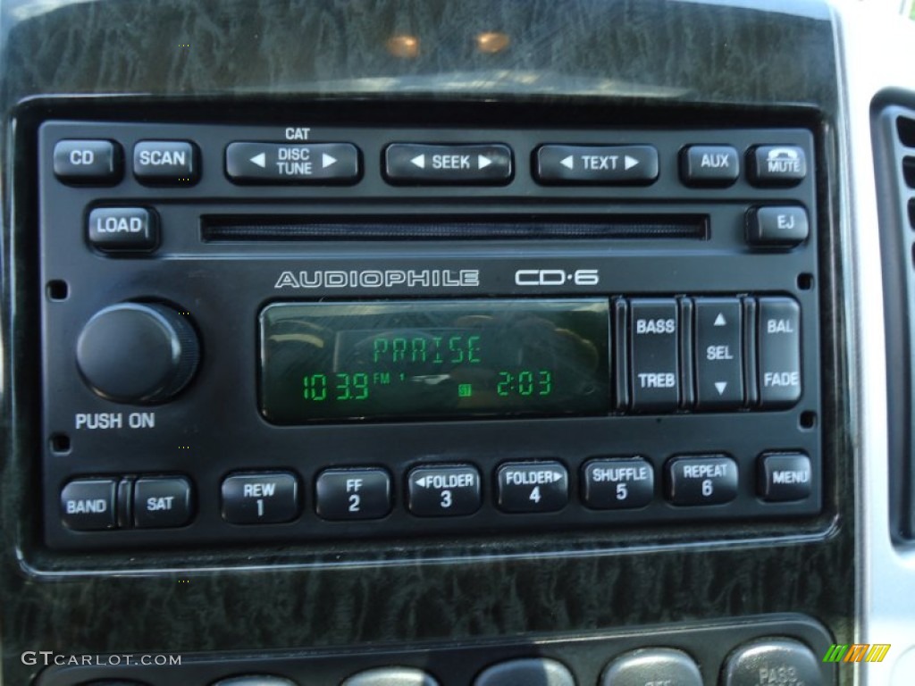 2007 Mercury Mariner Premier 4WD Audio System Photos