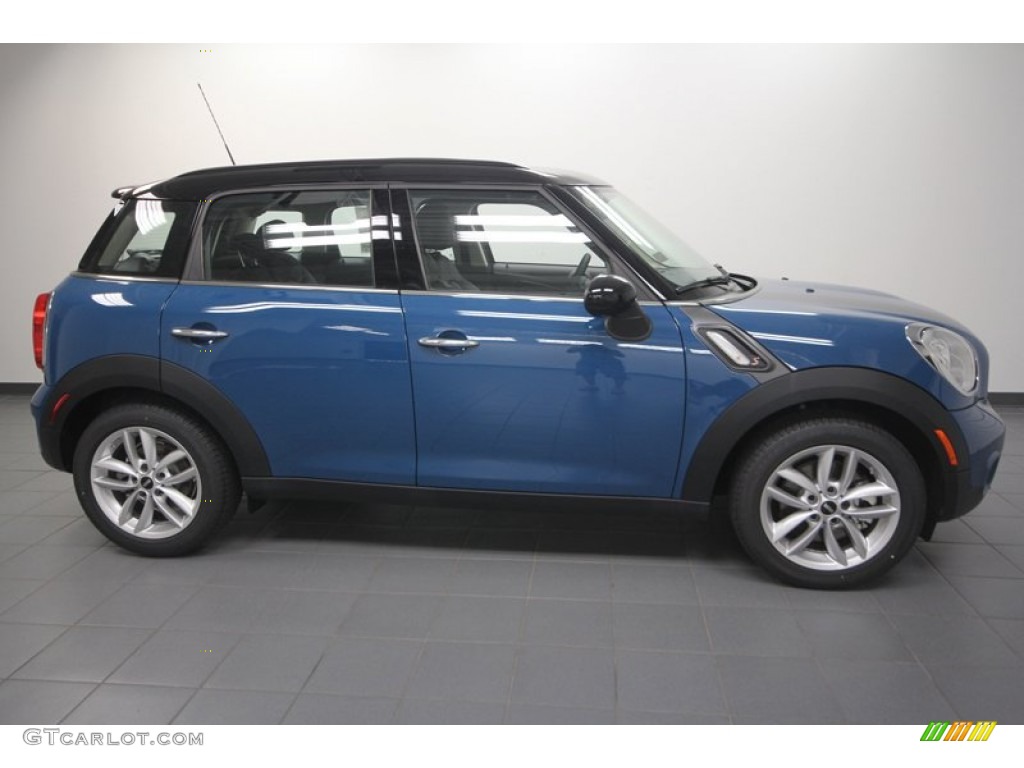 Surf Blue 2012 Mini Cooper S Countryman Exterior Photo #70091268