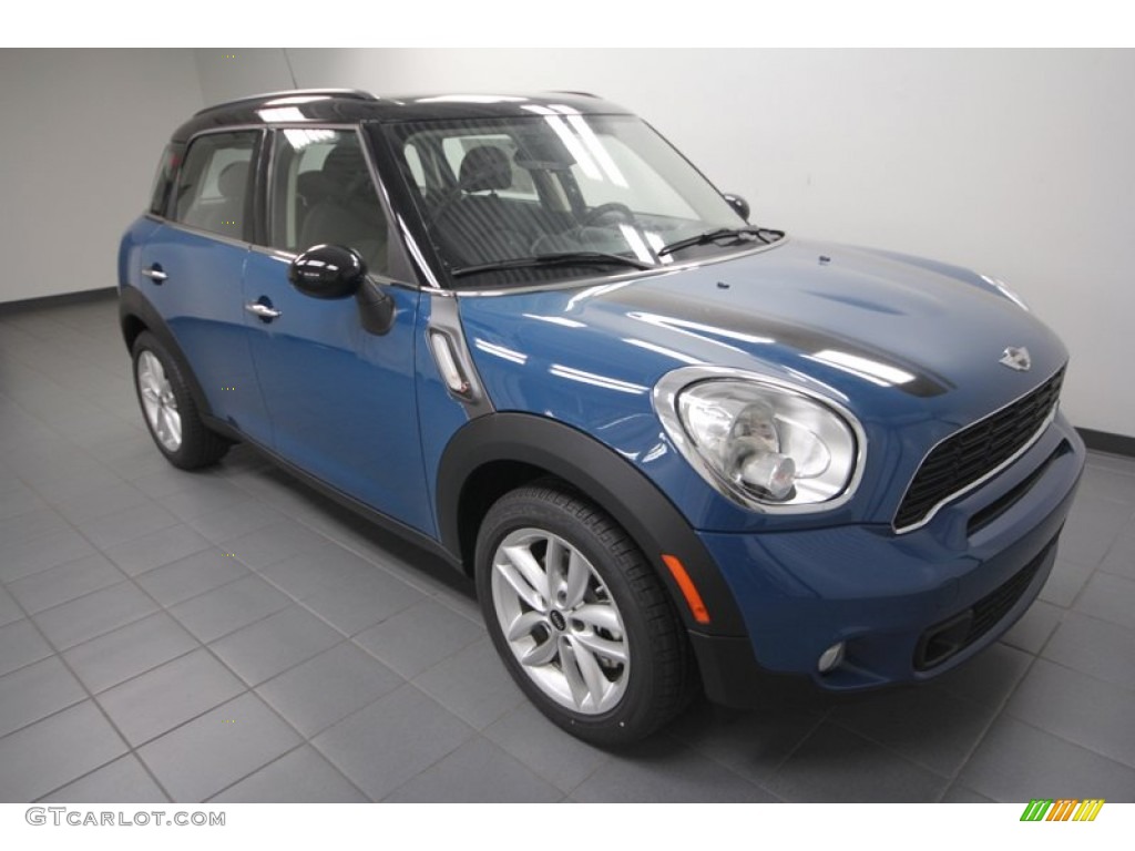 Surf Blue 2012 Mini Cooper S Countryman Exterior Photo #70091301