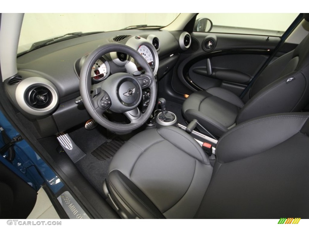 2012 Cooper S Countryman - Surf Blue / Carbon Black photo #11