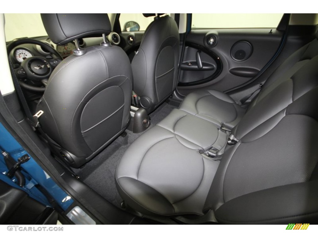 Carbon Black Interior 2012 Mini Cooper S Countryman Photo #70091445