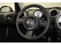 2012 Mini Cooper Carbon Black Interior Steering Wheel Photo