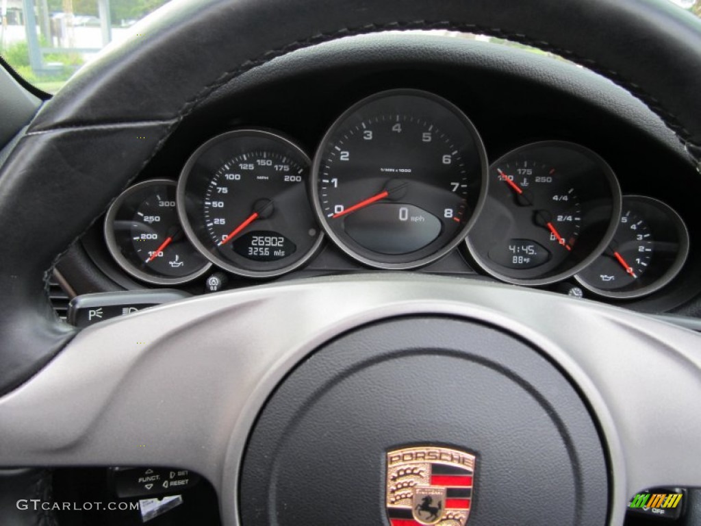 2010 Porsche 911 Carrera Cabriolet Gauges Photo #70091601