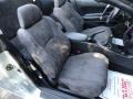 Black 2002 Mitsubishi Eclipse Spyder GS Interior Color