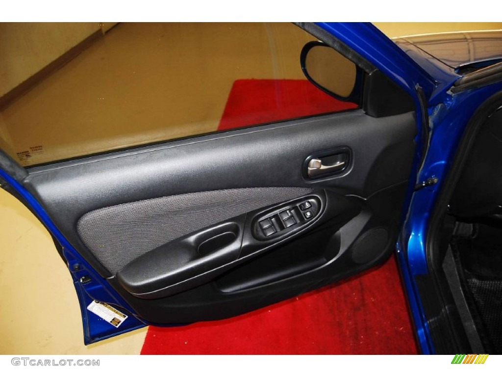 2006 Sentra 1.8 S Special Edition - Sapphire Blue Metallic / Charcoal photo #9