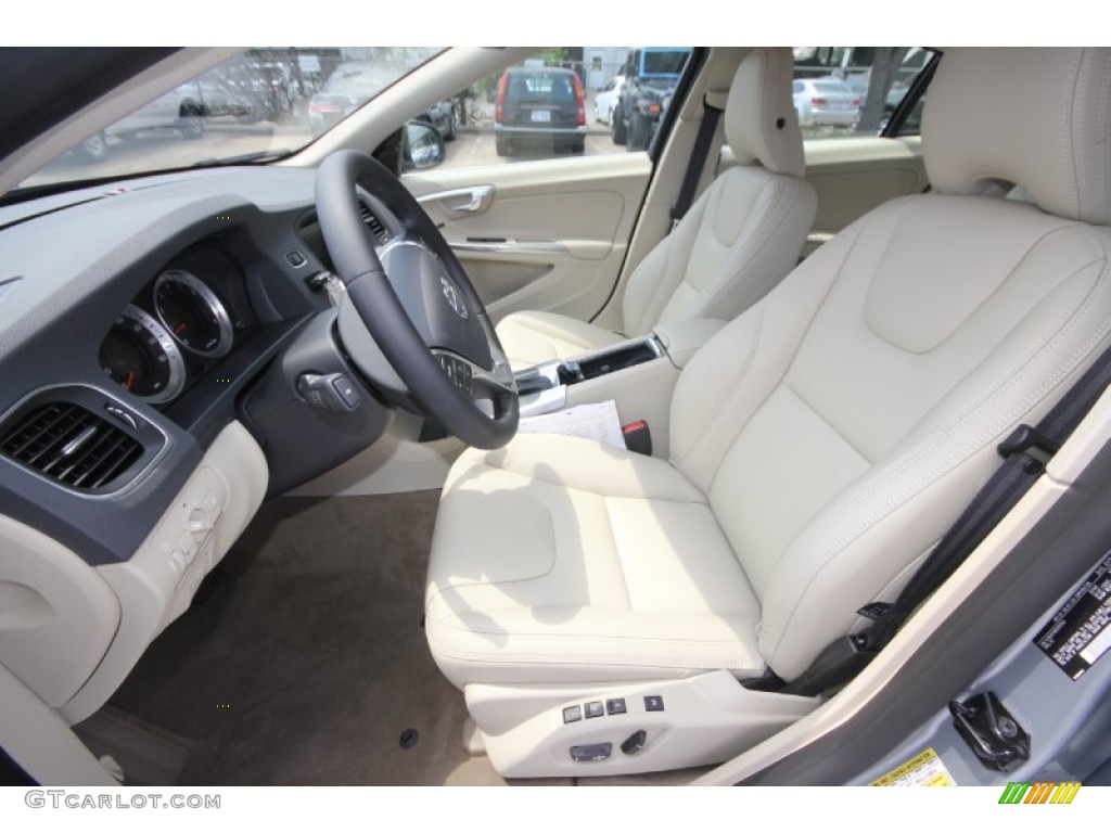 Soft Beige Interior 2013 Volvo S60 T5 AWD Photo #70093662